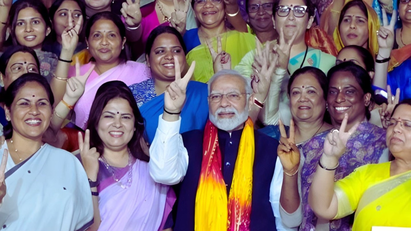 PM Narendra Modi women reservation speech