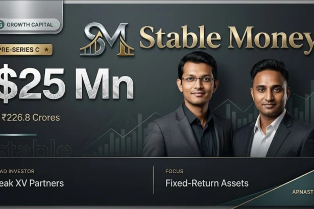 Stable Money founders and Peak XV funding announcement