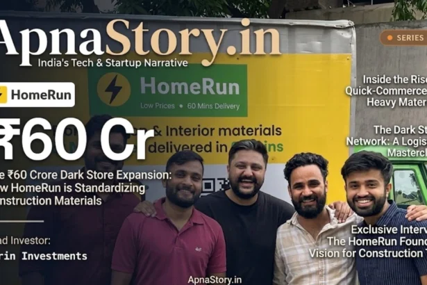 HomeRun startup delivering cement and construction materials quickly in India