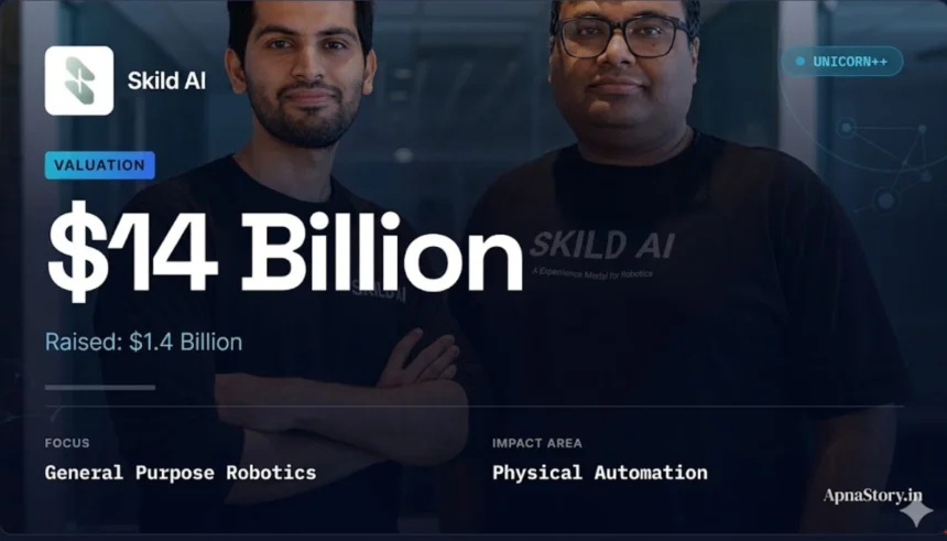 Skild AI robotics funding announcement