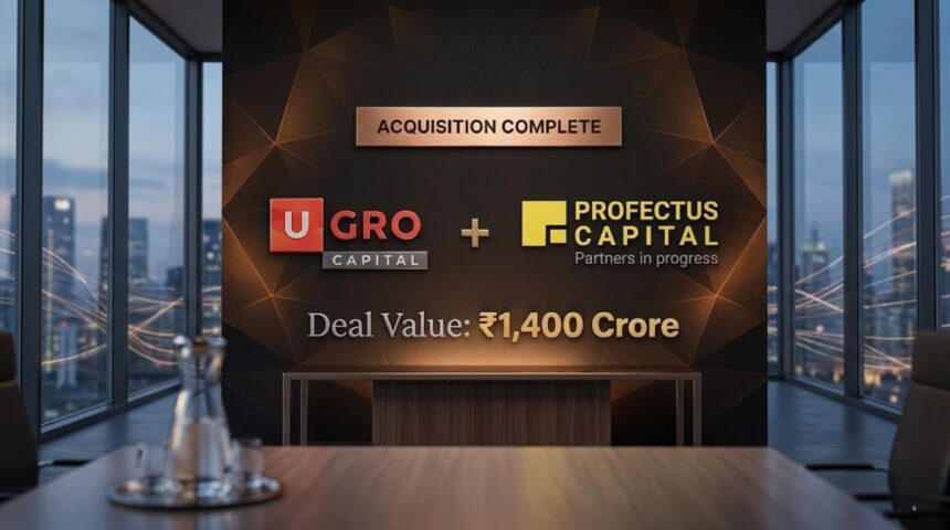 UGRO Capital Profectus acquisition NBFC consolidation India